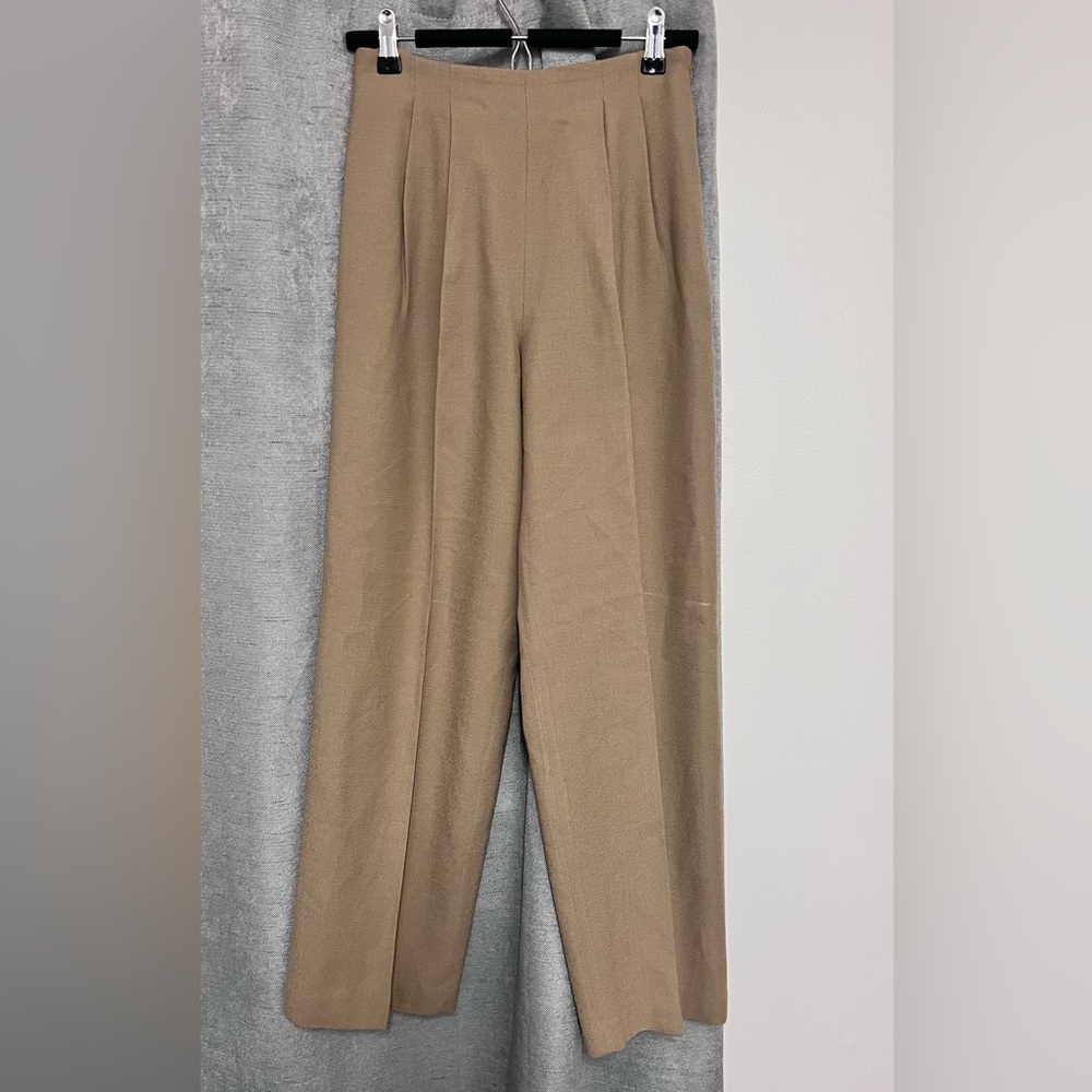 100% wool trousers for women